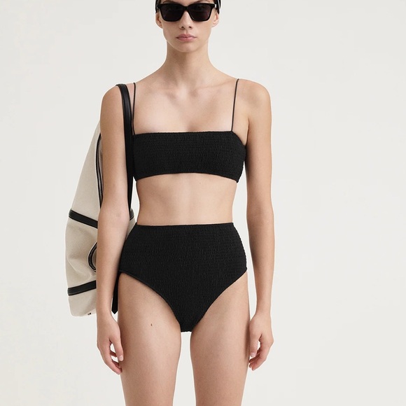 Toteme smocked Black Women's Swimwear Set - Picture 1 of 3